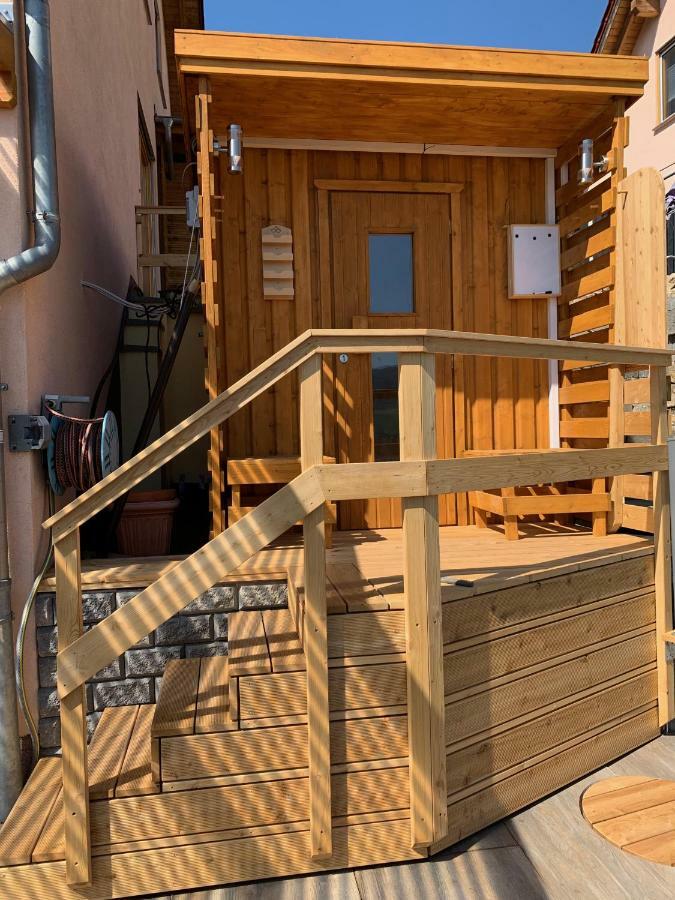 Romantische Ferienwohnung Mit Fantastischem Ausblick, Pool Und Gartensauna Jena Eksteriør bilde